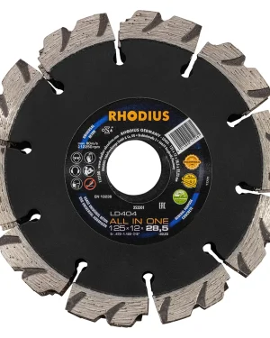 Disque diamant All In One 4 segments – 125mm – 353301 (x1)