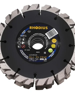 Disque diamant All In One 4 segments – 150mm – 353315 (x1)