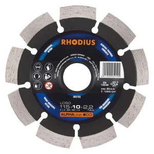 Disque diamant plat pour béton – 115mm – 303185 (x1)
