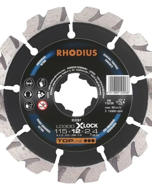 Disque diamant plat pour béton – 115mm – 353287 (x1)