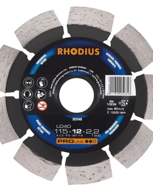 Disque diamant plat pour béton – D125 – 302450 (x1)