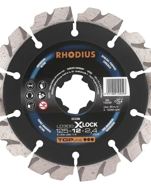 Disque diamant plat pour béton – D125 – 353288 (x1)