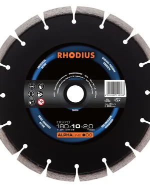 Disque diamant plat pour béton – D180 – 304094 (x1)