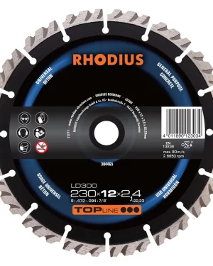 Disque diamant plat pour béton – D354 – 304543 (x1)