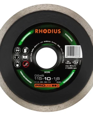 Disque diamant plat pour carreaux céramique – 115mm – 302390 (x1)