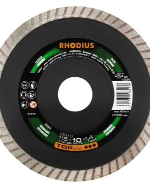 Disque diamant plat pour carreaux céramique – 115mm – 303606 (x1)