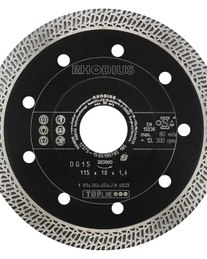 Disque diamant plat pour carreaux céramique – 115mm – 303900 (x1)