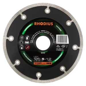 Disque diamant plat pour carreaux céramique – 125mm – 303102 (x1)
