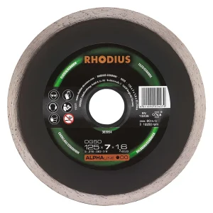 Disque diamant plat pour carreaux céramique – 125mm – Grain 50 – 303054 (x1)