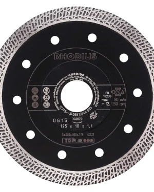 Disque diamant plat pour carreaux céramique – D125 – 303870 (x1)