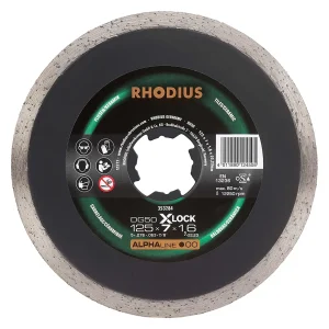 Disque diamant plat pour carreaux céramique – D125 – G50 – 353284 (x1)