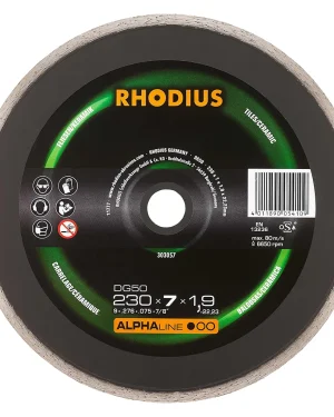 Disque diamant plat pour carreaux céramique – D230 – G50 – 303057 (x1)