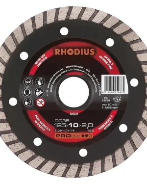 Disque diamant plat pour pierre naturelle – 125mm – 302239 (x1)