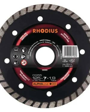 Disque diamant plat pour pierre naturelle – 125mm – 303404 (x1)