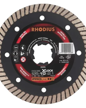 Disque diamant plat pour pierre naturelle – 125mm – 353295 (x1)