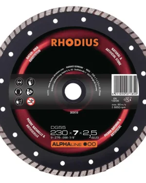 Disque diamant plat pour pierre naturelle – D230 – 303410 (x1)