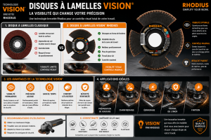 disques à lamelles vision