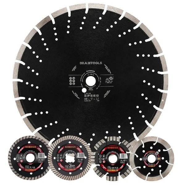 Disques diamant plats pour pierre naturelle