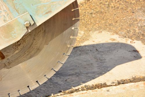 coupe bitume asphalte disque diamant