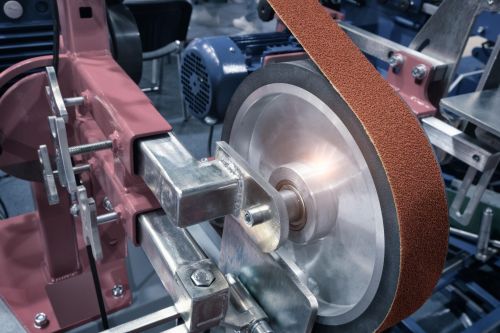 machine bande abrasive
