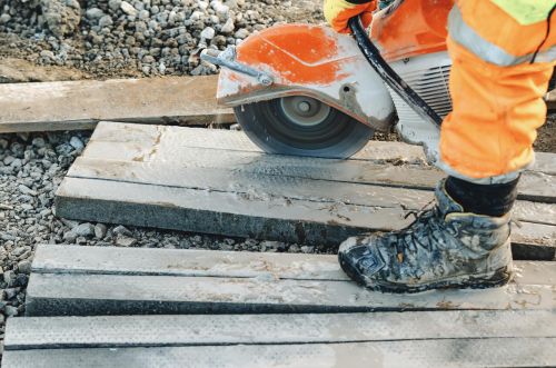 modèle rainureuse découpe béton disque diamant