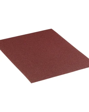 Feuille abrasive en corindon dense – 230mmx280mm – G80 – 300886 (x50)