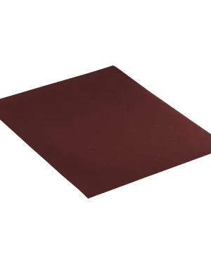 Feuille abrasive en corindon dense – 230mmx280mm – Grain 400 – 300896 (x50)