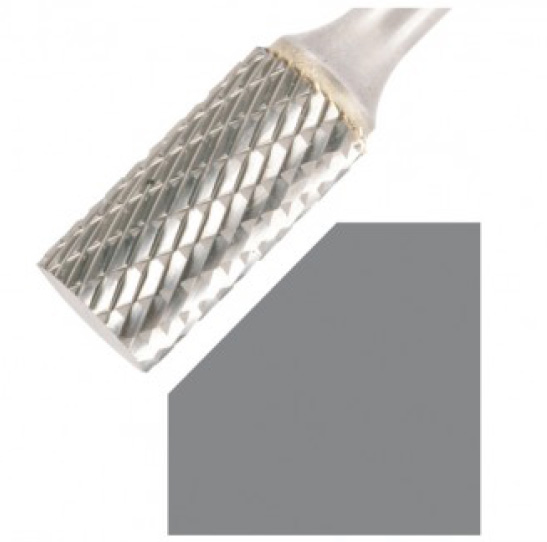 Fraises métalliques cylindriques sans denture en bout