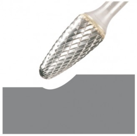 Fraises métalliques ogive à bout arrondi