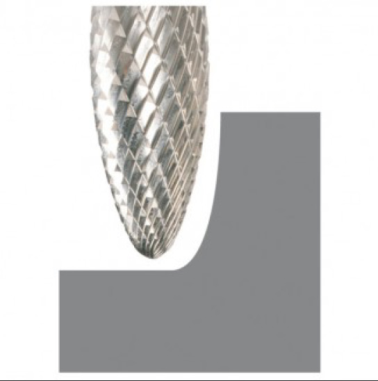 Fraises métalliques flamme