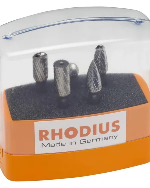 Fraises métalliques denture croisée – Kit de 5 – 305860 (x5)