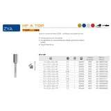 Fraises métalliques forme A - D16 - 25mm - 305009