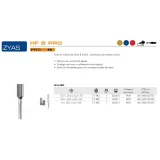 Fraises métalliques forme B - 6mm - 18mm - 304510