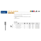 Fraises métalliques forme B - D6 - 18mm - 304380