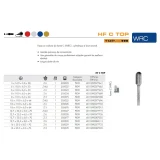 Fraises métalliques forme C - 6mm - 18mm - 305023