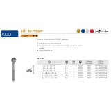 Fraises métalliques forme D - 8mm - 6mm - 305035