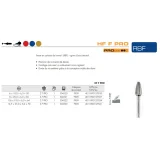 Fraises métalliques forme F - D8 - 20mm - 304521