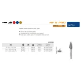 Fraises métalliques forme G - 8mm - 19mm - 304524