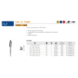 Fraises métalliques forme H - 16mm - 36mm - 305070