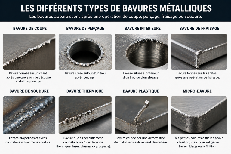 les différents types de bavures