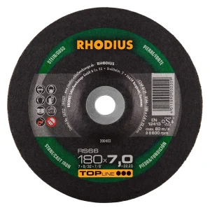 Meule à ébarber en carbure de silicium – 180mm – 7mm – 200403 (x10)