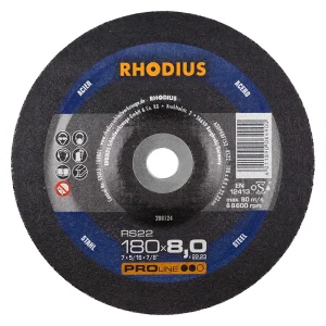 Meule à ébarber en céramique – 180mm – 8mm – 208124 (x10)