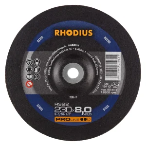 Meule à ébarber en céramique – 230mm – 8mm – 208617 (x10)