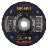 Meule à ébarber en corindon - 100mm - 7mm - 200167