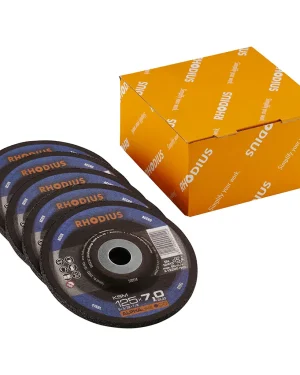 Meule à ébarber en corindon – 125mm – 7mm – 210750 (x5)