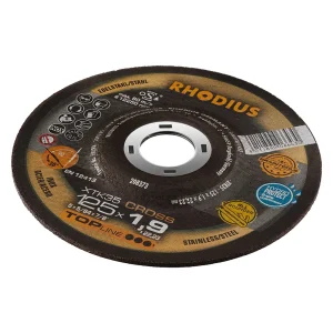 Meule à ébarber et tronçonnage en corindon – 125mm – 208373 (x25)