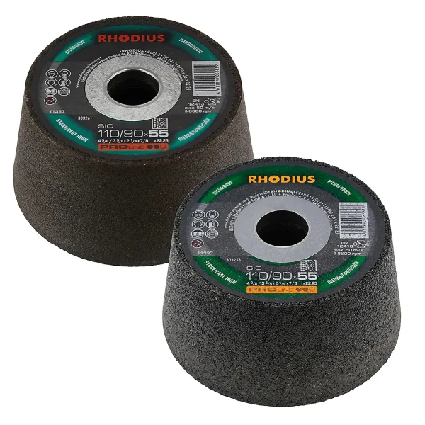 Meule boisseau à ébarber