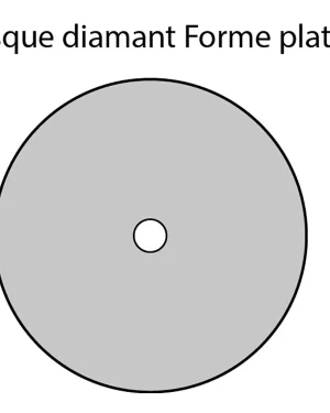 Disque diamant plat pour béton – D115 – 304091 (x1)