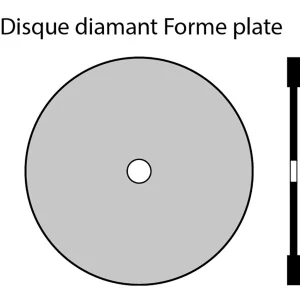 Disque diamant plat universel – D115 – 303387 (x1)
