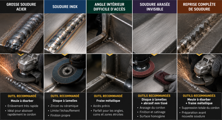 outils selon soudure